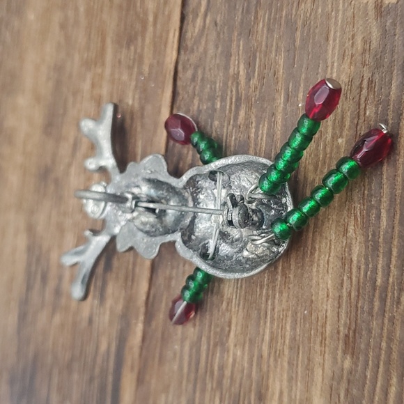 Cool reindeer Christmas 🎄  brooch‎ B502 - Picture 5 of 6